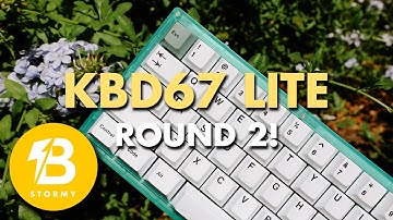 BEST BUDGET Mechanical Keyboard is BACK! KBDfans KBD67 Lite R2 vs R1 Unboxing & Review...