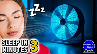Relaxing White Noise to Fall Asleep Deeply | Fan Deep Sound | 10 Hours of Sweet Dreams