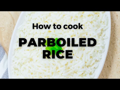 Video: Hva brukes parboiled ris til?