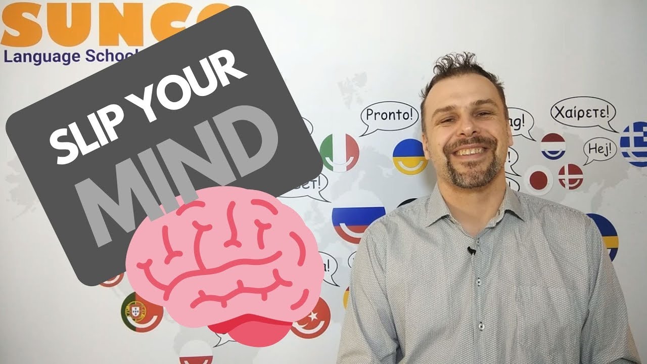 idioms 101 slip your mind YouTube