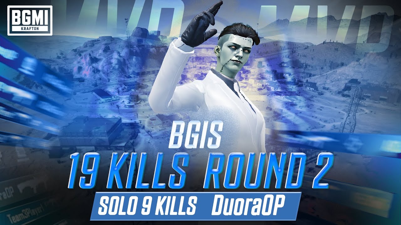 19 KILLS DOMINATION | BGIS ROUND 2 | SOLO 9 KILLS | DuoraOP 🔥🔥 - YouTube