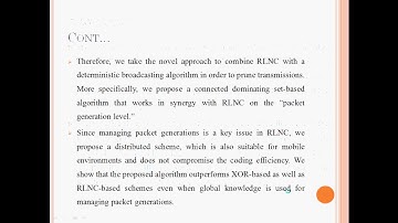 Deterministic Broadcasting and Random Linear Network Coding in Mobile Ad Hoc Networks