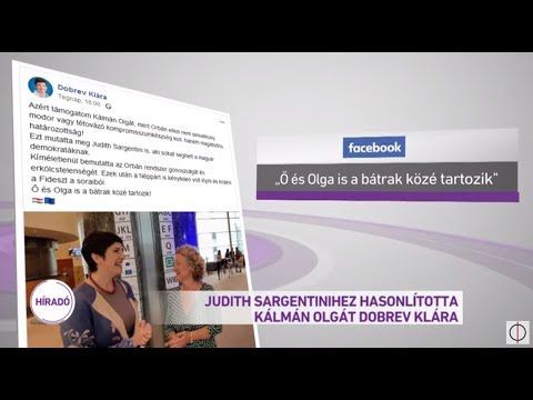 Judith Sargentinihez hasonlította Kálmán Olgát Dobrev Klára