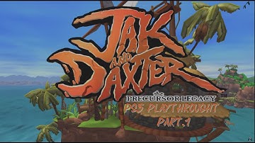 Jak and Daxter: The Precursor Legacy PS5 Playthrough Part.1 | Naughty Dog | Playstation 2