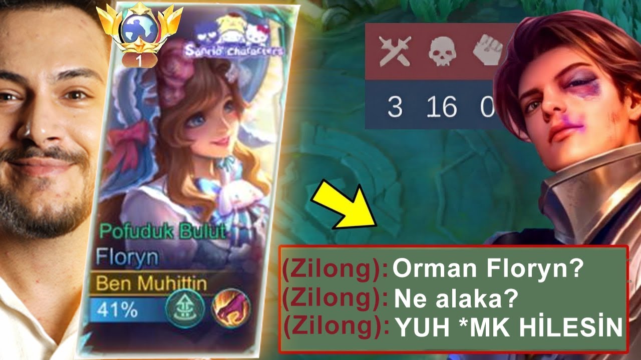 H*LE GİBİ HASAR! ORMAN FLORYN NE ALAKA DEDİLER? Mobile Legends