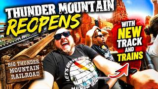 Rope Drop Choas at Magic Kingdom + Insane Coaster POVs &amp; Big Thunder Mountain Railroad Reopened?! 🔥