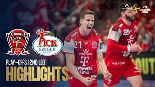 Telekom Veszprém HC vs OTP Bank - PICK Szeged | Play-offs | EHF Champions League Men 2023/24