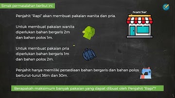 Pengantar Program Linear