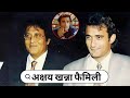 Legendary Bollywood Actor Akshay Khanna With His Mother Father Vinod Khanna Brother Life Love Story