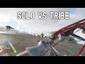 Fighting a tribe SOLO (1 v 5) - ARK Small Tribes