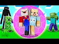 ¡MINECRAFT pero  ESTAMOS ENCERRADOS en UNA ESFERA!💥🌐😂 con PANCRACIO