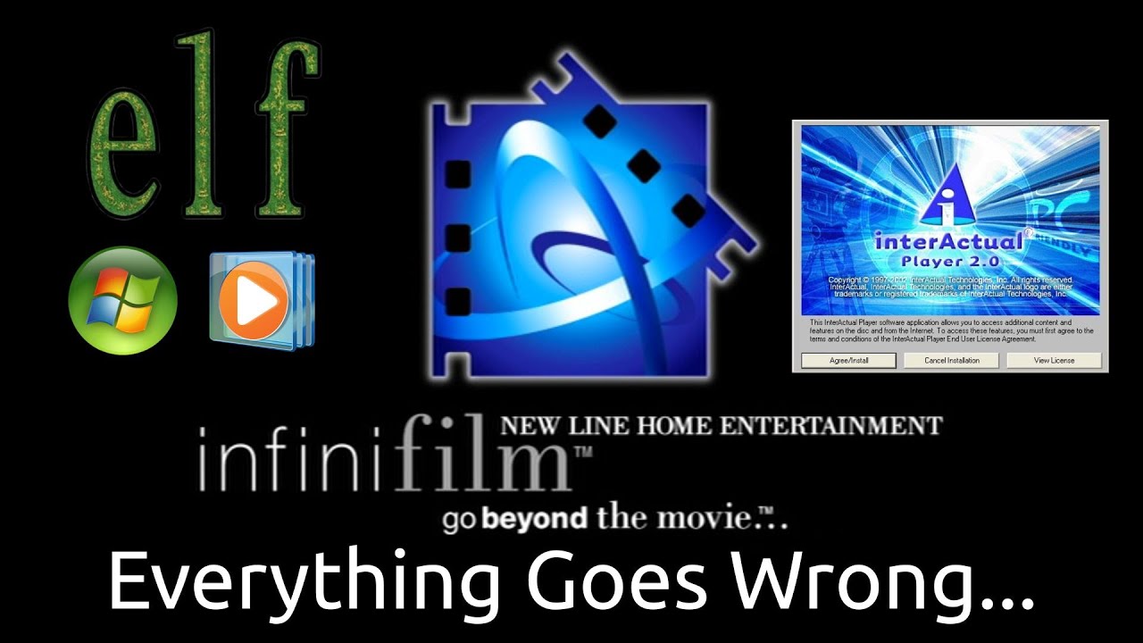 Exploring The OBSCURE Elf DVD-ROM Extras, But Everything Goes Wrong ...