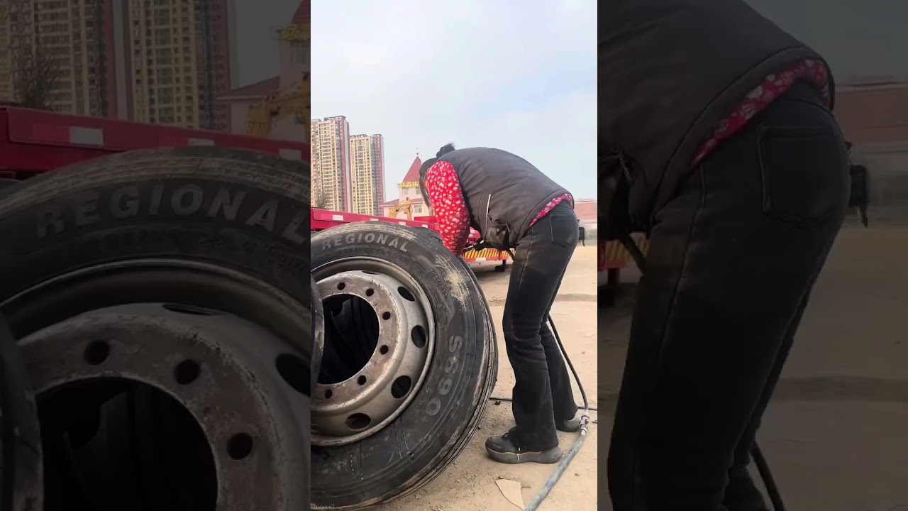 Hello everyone, my name is Daman. I installed 12 tires at a time. I worked from day to night.