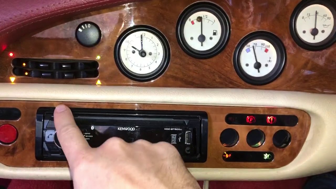 1993 TVR Chimaera Dash Functions and Start - YouTube
