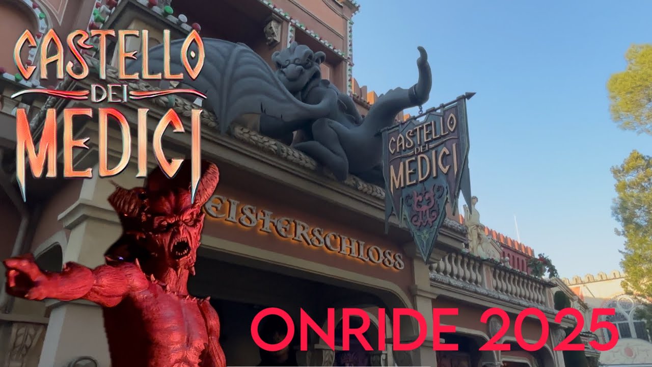 EUROPA-PARK | Castello Dei Medici ONRIDE 2025!