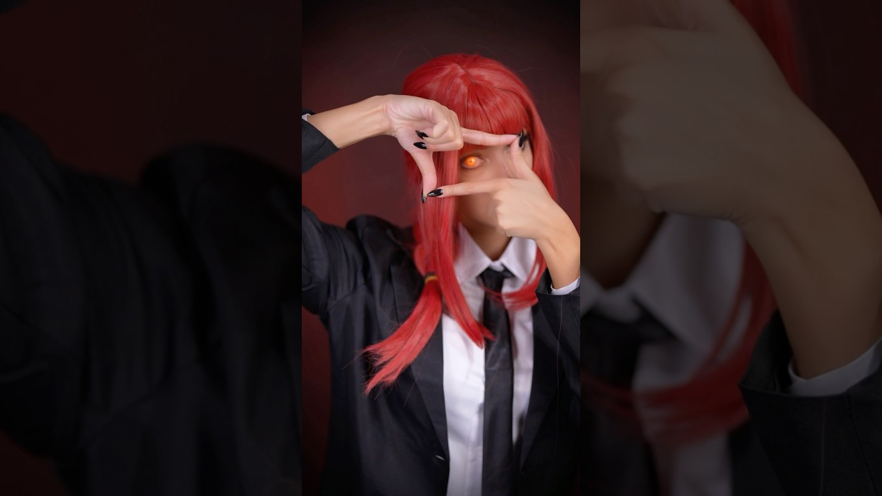 makima ⛓️ #foryou #cosplay #helpmemakethismakesense #makima #anime #chainsawman #emo #trending