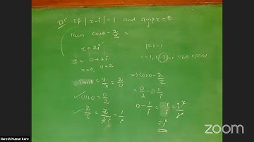 Subject Topic FacultyMaths  2A Complex Numbers Sri K.Naresh - JL