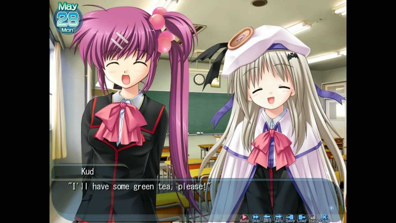Let's Play Little Busters! Haruka Saigusa route part 1 YouTube