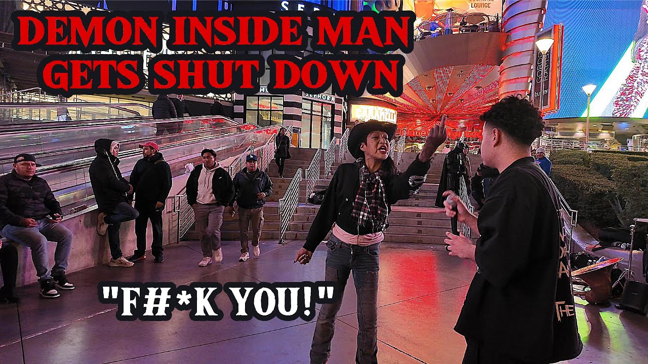 Demon Possessed Man Confronts Me in LOST VEGAS - YouTube