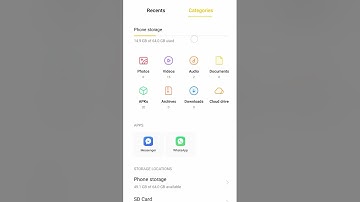 Set SD card as default place to store data