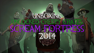 Team Fortress 2 - Halloween/Scream Fortress 2014 - Crate Unboxing