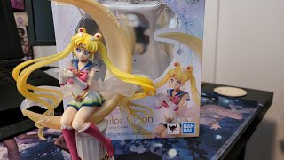 Sailor Moon Eternal Super Sailor Moon  Figuarts Zero chouette Bandai Spirits unboxing