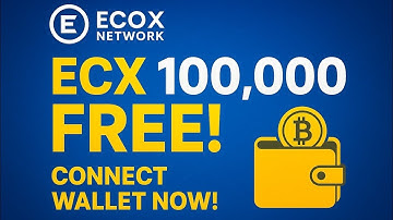 Samun ECX 100,000 Kyauta! Yadda Ake connecting Wallet a EcoX Network step by step 