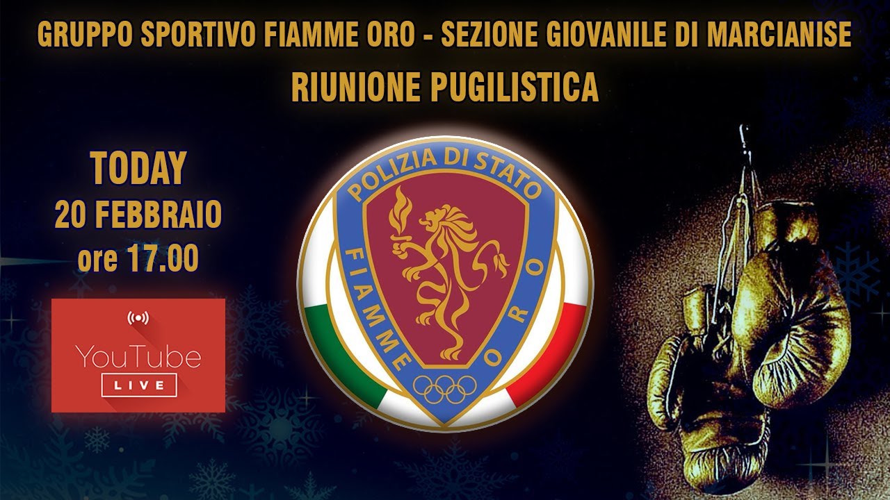 FIAMME ORO SEZIONE GIOVANILE MARCIANISE YouTube FIAMME ORO SEZIONE GIOVANILE MARCIANISE YouTube