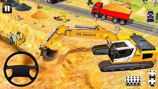 👷🏻重機ショベルカー道路建設シミュレーター 🚧 - シティJCBゲーム 2018 - Androidゲームプレイ screenshot 3