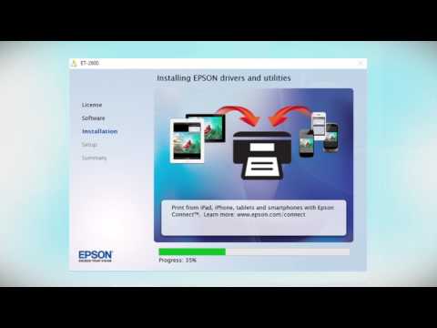 Epson Expression ET-2500 & ET-2600 | Wireless Setup Using a Temporary USB Connection