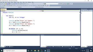 VB NET Basic Console Programming Basic Do While and Do Loop
