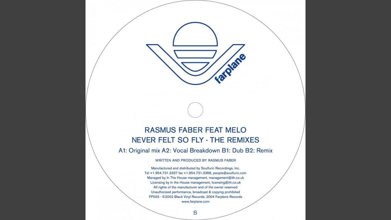 Never Felt So Fly (Original 2002 Mix) (feat. Melo) - YouTube