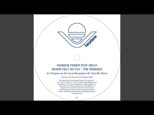 Never Felt So Fly (Original Mix) (feat. Melo) - YouTube