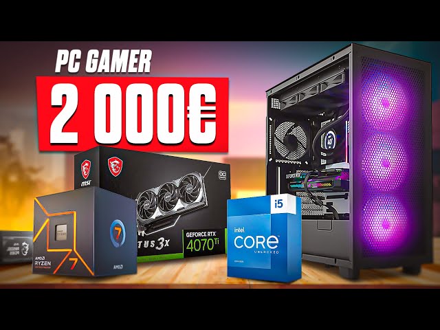 Config PC Gamer à 2000€ : Idéal pour jouer en 4K