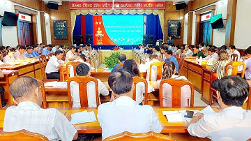 Chợ Mới giao ban công tác xây dựng Đảng và công tác Dân vận quý I/2024