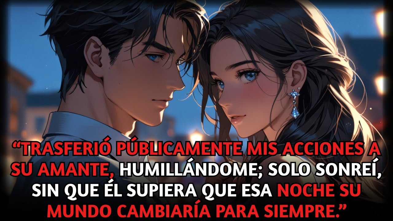 “Trasferió públicamente mis acciones a su amante, humillándome; solo sonreí… esa noche…”