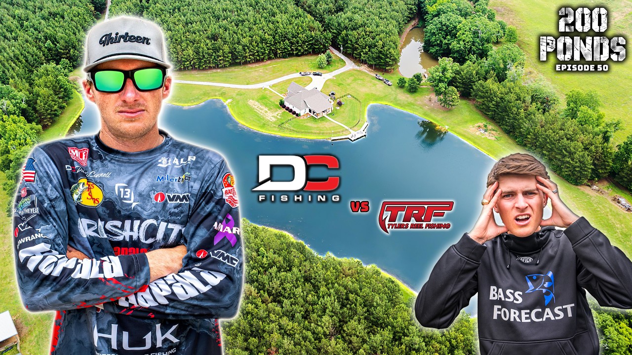 Dustin Connell Challenged Me On His Private Pond! (200 Ponds Ep. 50)