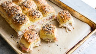 Cheesy Turkey Sliders Recipe