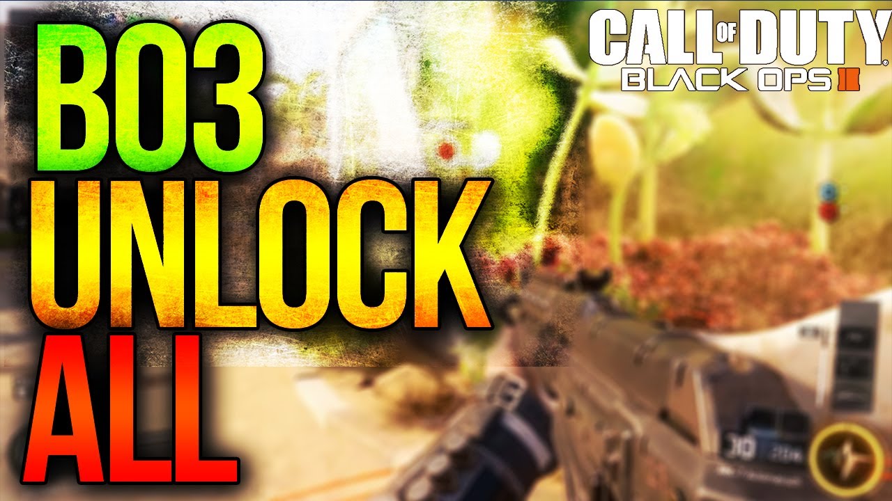 UNLOCK ALL BO3 PTBR YouTube