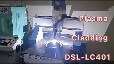 Plasma cladding DSL-LC40 for the parts of oil pipe