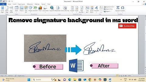 Ms word में signature कैसे सही करें #msword