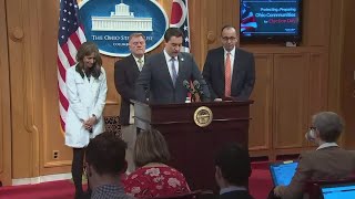 Ohio Secretary of State Frank LaRose holds briefing on Election Day and coronavirus