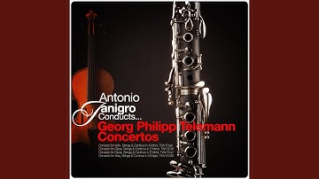 Concerto for Violin, Strings & Continuo in A Minor, TWV 51a2: II. Andante