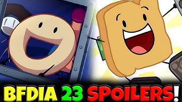BFDIA 23 SNEAK PEEKS REVEALED!