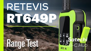 Retevis RT649P Range Test (vs. Motorola T80) - Am I doing this right?!