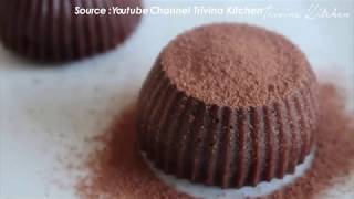 ⁣Lava Cake Milo Kukus Enak Lumer by Trivina Kitchen