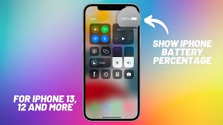 How to show the battery percentage on your iPhone 🔋 *iPhone 13, 12 & more* #shorts screenshot 2