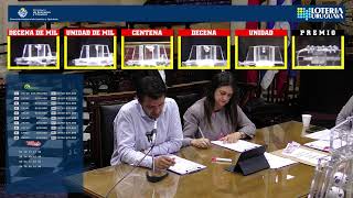 Emisión en directo de Loteria Uruguaya