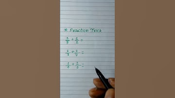 Addition Trick/Butterfly Method for additional, fraction | fraction trick #shorts #fraction #tricks