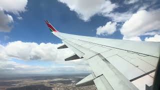 Kenya Airways Boeing 737NG taxi and takeoff from JKIA